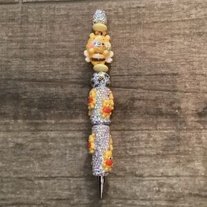 (5 For 50 Mix & Match) Sequin Winnie the Pooh Pen with Bee Topper NWT